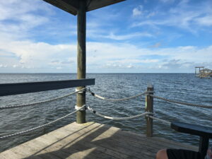 view on pier